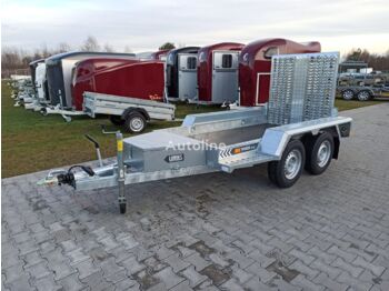 New Plant trailer LORRIES TPM20 261x125 cm GVW 2700kg machine transporter excavator bobcat: picture 1