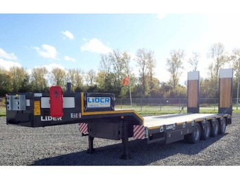 New Low loader trailer Lider LD07 80 Ton 4-axle lowbed: picture 1