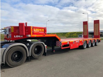 New Low loader trailer Lider Lider 80 Ton Quad/A Lowboy 3 m: picture 1