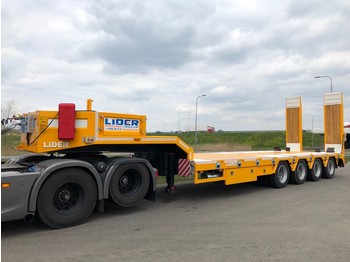New Low loader trailer Lider Lider LD07 80 Ton Quad/A Lowboy 3 m: picture 1