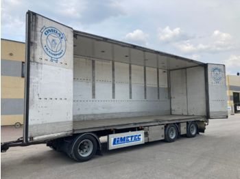 Closed box trailer Limetec VPU 330 + SIDE OPENING: picture 1