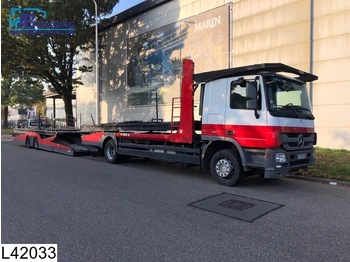 Autotransporter trailer Lohr Middenas EURO 5, Retarder, Airco, Truck transporter, Automatic 12 powershift: picture 1