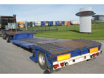 Dinkel Tiefbett / ausziehbar für Mährdresher  - Low loader trailer
