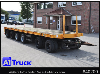 Low loader trailer GOLDHOFER 6achs Plattform, Ballast, 60to., Schwerlast,