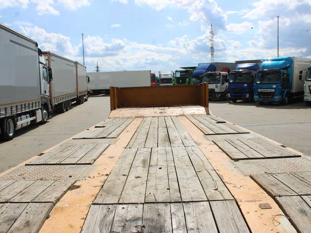 Low loader trailer Goldhofer TU 3-24/80, DRIVEWAYS