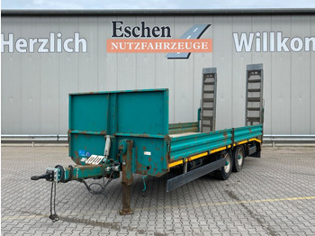Low loader trailer Müller-Mitteltal ETU-TA 13,5 | Rampen*50mm Auge*Twist-Lock*Blatt 