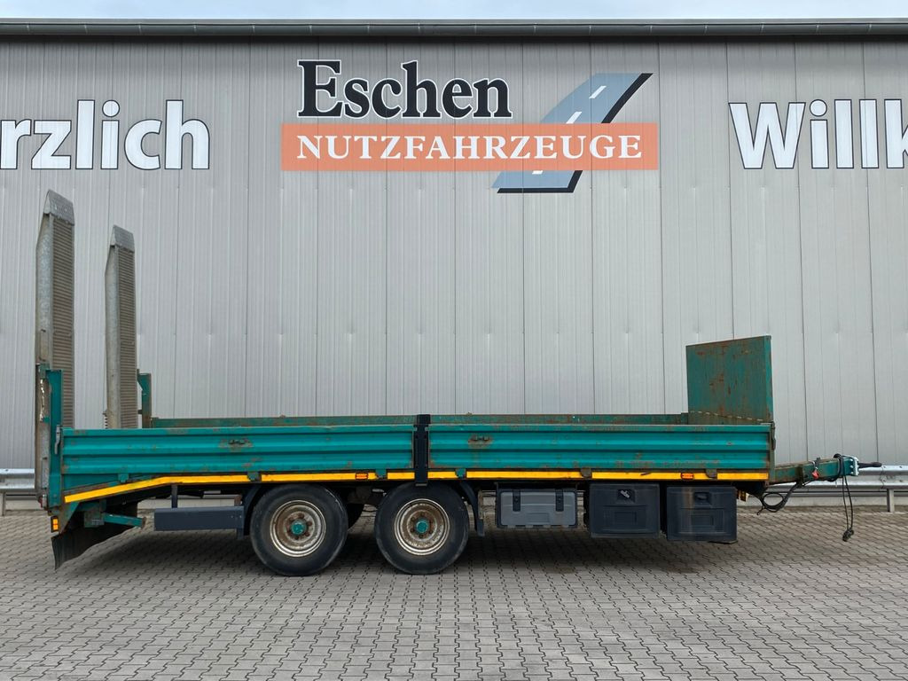 Low loader trailer Müller-Mitteltal ETU-TA 13,5 | Rampen*50mm Auge*Twist-Lock*Blatt