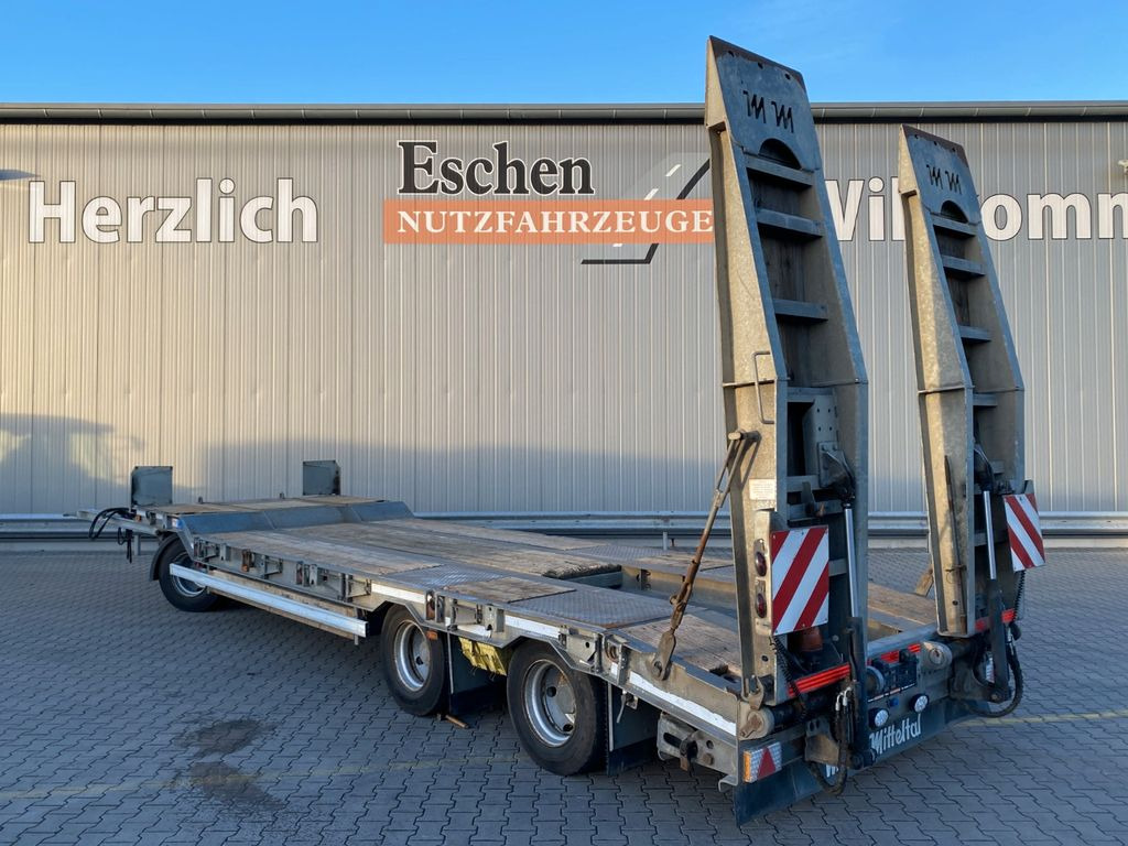 Low loader trailer Müller-Mitteltal T3 Profi 30,0|Verzinkt*Hydr.Rampen*verbreiterbar