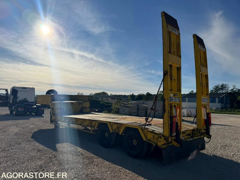 Low loader trailer Semi-remorque ACTM - 1988