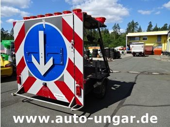 Chassis trailer Mersch AT-15EAL Strassenabsperrung Warnleitanhänger: picture 1