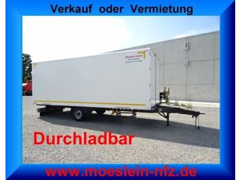 Closed box trailer Möslein 1 Achs Kofferanhänger  Durchladbar, 7,10 m: picture 1