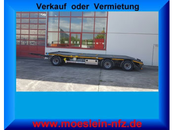 New Roll-off/ Skip trailer Möslein  3 Achs Kombi- Tieflader- Anhänger fürAbroll- un: picture 1