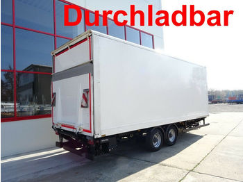 Closed box trailer Möslein  Tandemkofferanhänger mit LBW + Durchladbar: picture 1