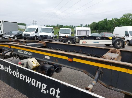 Roll-off/ Skip trailer Müller-Mitteltal ,Abrollanhänger: picture 11