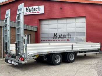 New Low loader trailer Müller-Mitteltal ETÜ-TA-R 19 Tandem-Tieflader 7m, get. Bordwände: picture 1