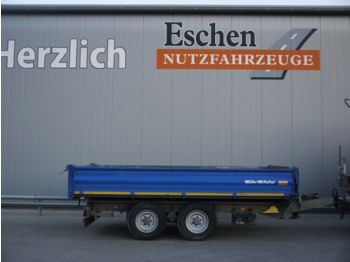 Low loader trailer Müller-Mitteltal KA-TA-R 14,4, 3-S-Kipper, Blatt, Rampen: picture 1