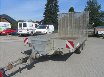 Dropside/ Flatbed trailer Münz PH20/25 Pritsche mit Auffahr Rampe 2500 kg: picture 1