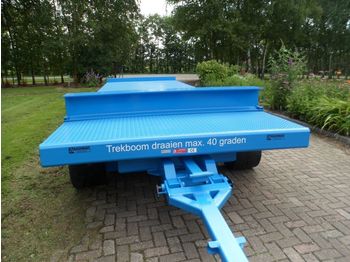 New Dropside/ Flatbed trailer New Zwaar transportwagen: picture 1