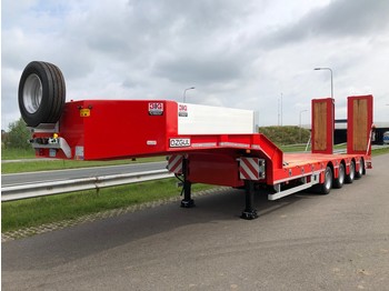 New Low loader trailer OZGUL LW4 with hydraulic foldable ramps EU specs 49.5 Ton: picture 1