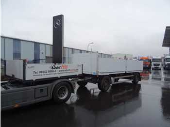 Dropside/ Flatbed trailer Obermaier P 180 L Baustoffanhänger 14.450kg Nutzlast: picture 1