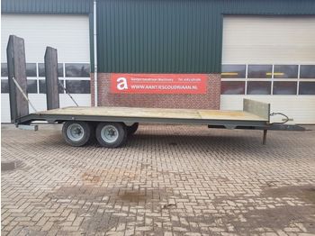 Low loader trailer for transportation of heavy machinery Oprijwagen 10 Ton: picture 1