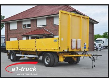 Low loader trailer Orten PA 18, Pritsche, offen, Baustoff,: picture 1