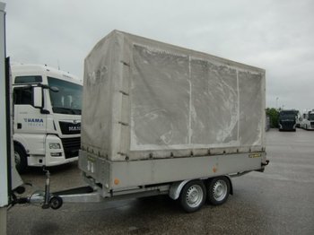Car trailer PKW-Anhänger KA 250 Pritsche Plane mit Bordwand: picture 1