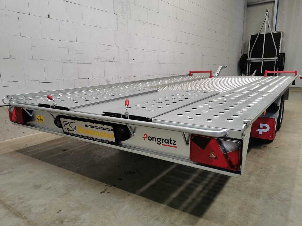 New Autotransporter trailer PONGRATZ L-AT 400 Alu-Riffelblechboden Autotransporter: picture 27