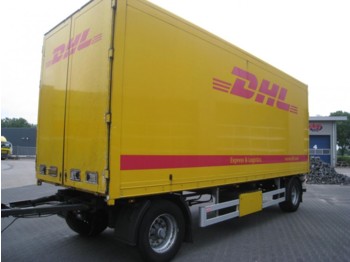 Closed box trailer Pacton AXD.218 Doorlaad Systeem: picture 1