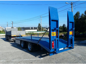 Low loader trailer for transportation of heavy machinery Reboque: picture 1