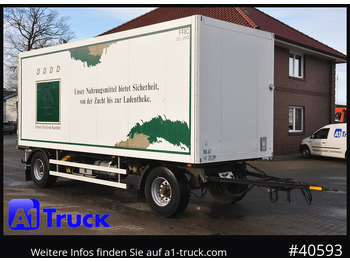 Refrigerator trailer SCHMITZ Achwege & Tönjes, Rohrbahn, Fleisch, verzinkt