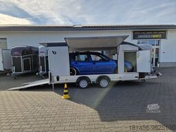 New Autotransporter trailer Roadster 1000 enclosed Car Transport Trailer 3500kg 100km/h Pullman Soft Fahrwerk: picture 16