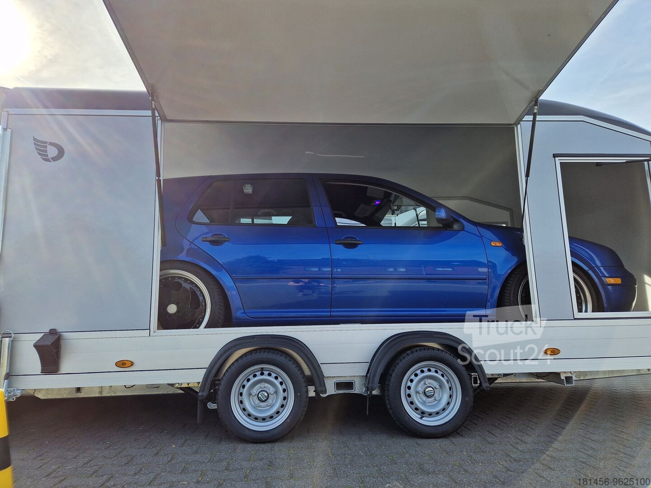 New Autotransporter trailer Roadster 1000 enclosed Car Transport Trailer 3500kg 100km/h Pullman Soft Fahrwerk: picture 2