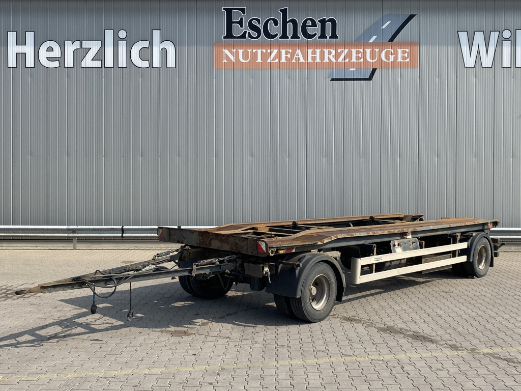 Roll-off/ Skip trailer HKM Aussenrollenanhänger