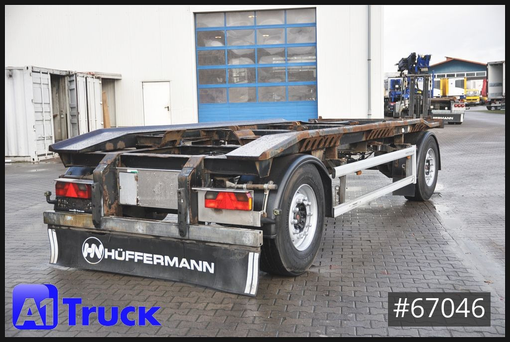 Roll-off/ Skip trailer HUEFFERMANN HAR 18.65  , Luft, SAF