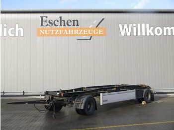 Roll-off/ skip trailer Hüffermann HSA 18.70 Schlitten, SAF, 2 Staukästen