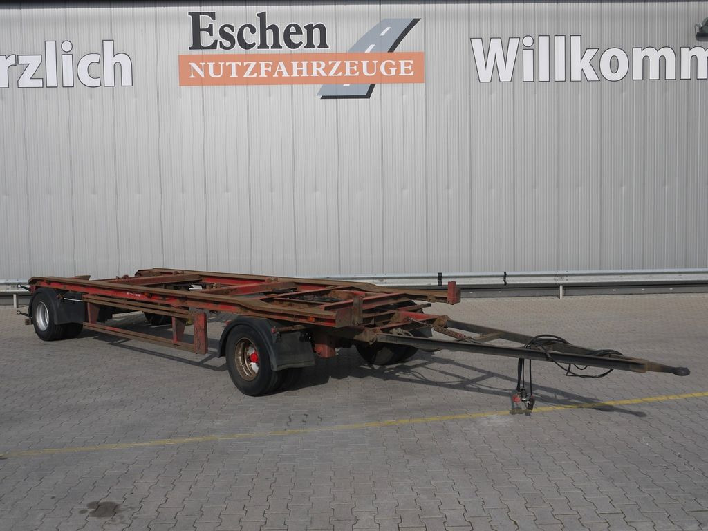 Roll-off/ Skip trailer Müller-Mitteltal Aussenrollenanhänger | 50mm*BPW*Luft*Duomatic*