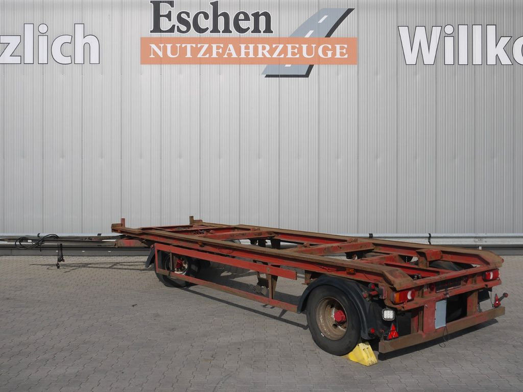 Roll-off/ Skip trailer Müller-Mitteltal Aussenrollenanhänger | 50mm*BPW*Luft*Duomatic*