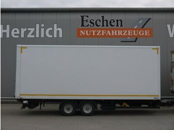 Closed box trailer SAXAS AKD 73-11-Z, Tandem, LBW, Luft: picture 1