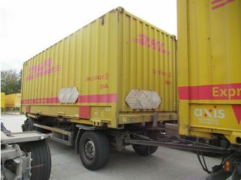 Container transporter/ Swap body trailer Schmitz Cargobull AWF 18, BDF Standard: picture 1
