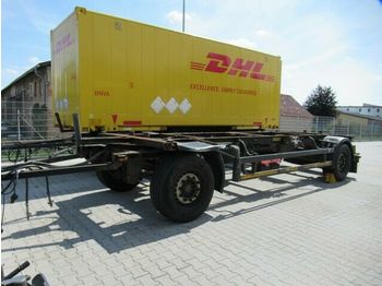 Container transporter/ Swap body trailer Schmitz Cargobull AWF 18, Wechselbrückenanhänger: picture 1