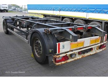 Container transporter/ Swap body trailer Schmitz Cargobull AWF 18, mit BDF-Wechselrahmen: picture 1