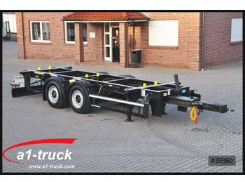 Container transporter/ Swap body trailer Schmitz Cargobull Tandem  Wechselfahrgestell, oben gekuppelt: picture 1