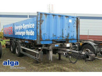 Dropside/ Flatbed trailer Schmitz Cargobull ZWF 18/L-20 Midi, Tandem, 7.400mm lang: picture 1