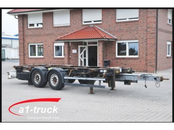 Container transporter/ Swap body trailer Schmitz Cargobull ZWF 18 Tandem, Höhen und Längen verstellbar: picture 1
