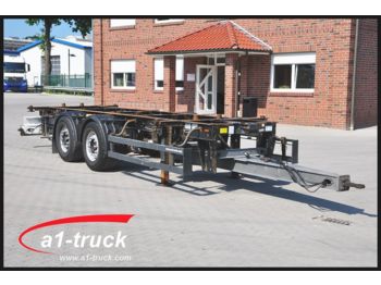 Container transporter/ Swap body trailer Schmitz Cargobull ZWF 18 Tandem, Zuggabel höhenvestellbar: picture 1