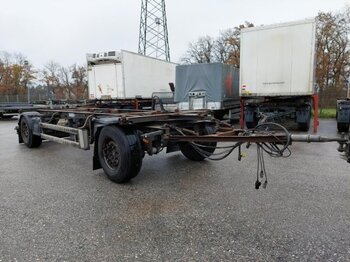 Container transporter/ Swap body trailer Schmitz Lafette AWF 18/L verzinkt: picture 1