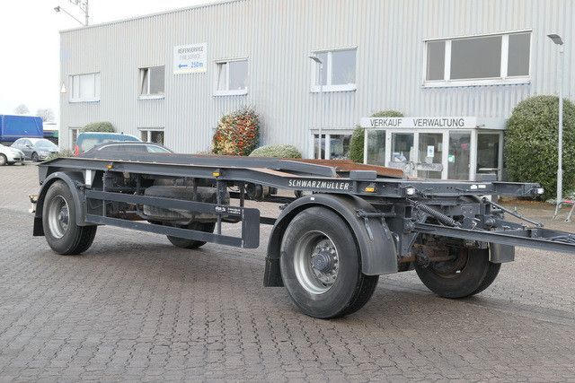 Roll-off/ Skip trailer Schwarzmüller PV04PNP, Behälter 5-7m, Außenroller, SAF: picture 2