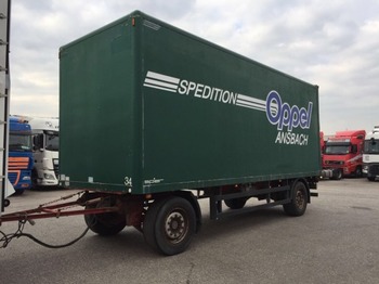 Closed box trailer Spier AGL290 Koffer mit Ladebordwand: picture 1