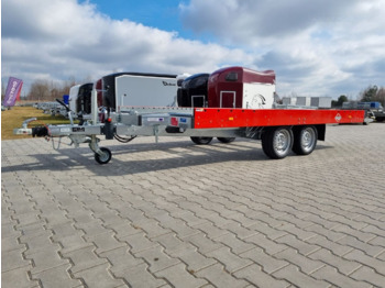 New Autotransporter trailer Stema FHAK 27-40-21.2 car trailer przyczepa laweta TUV 100 Km/h: picture 3